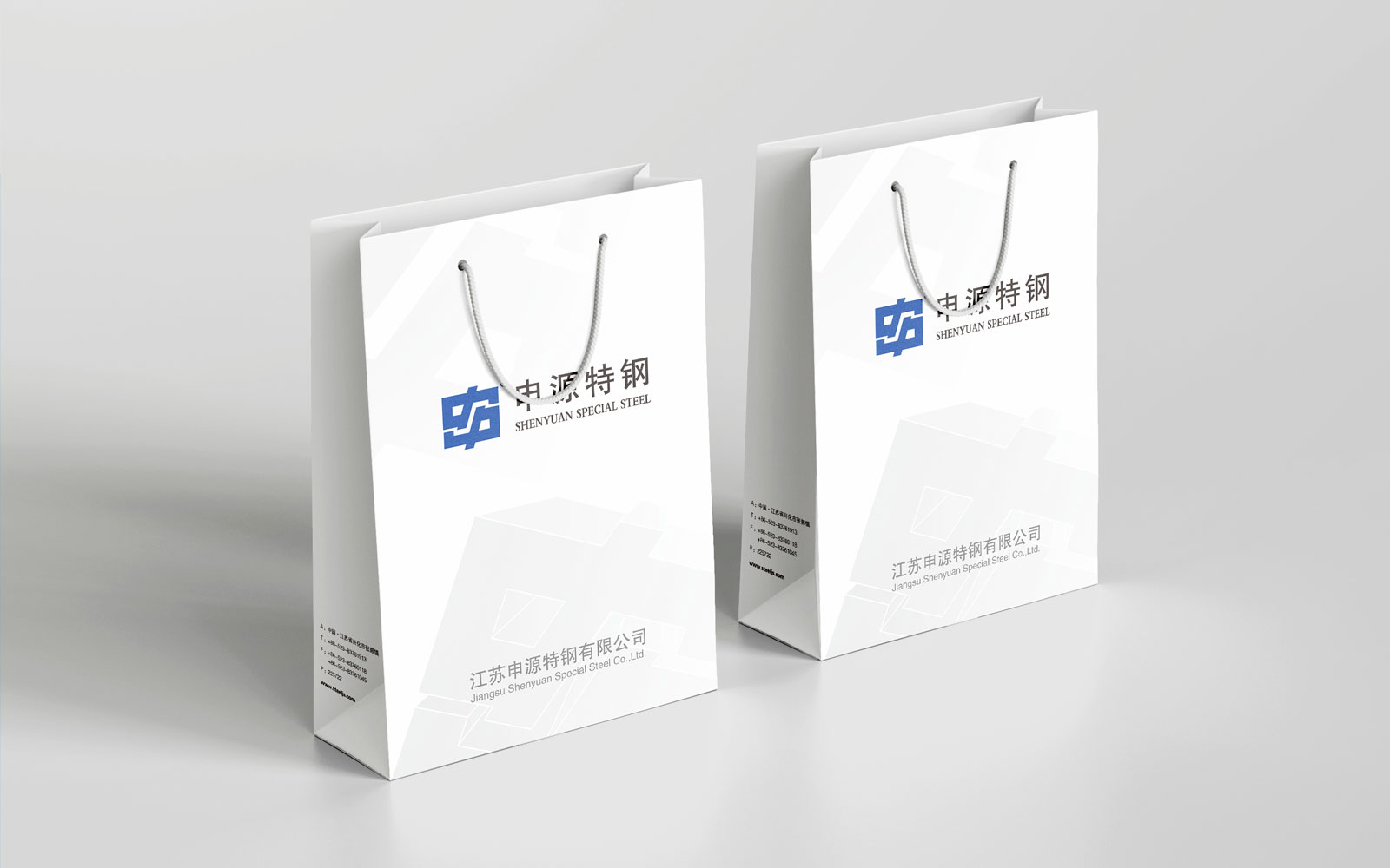 申源集团手提袋设计