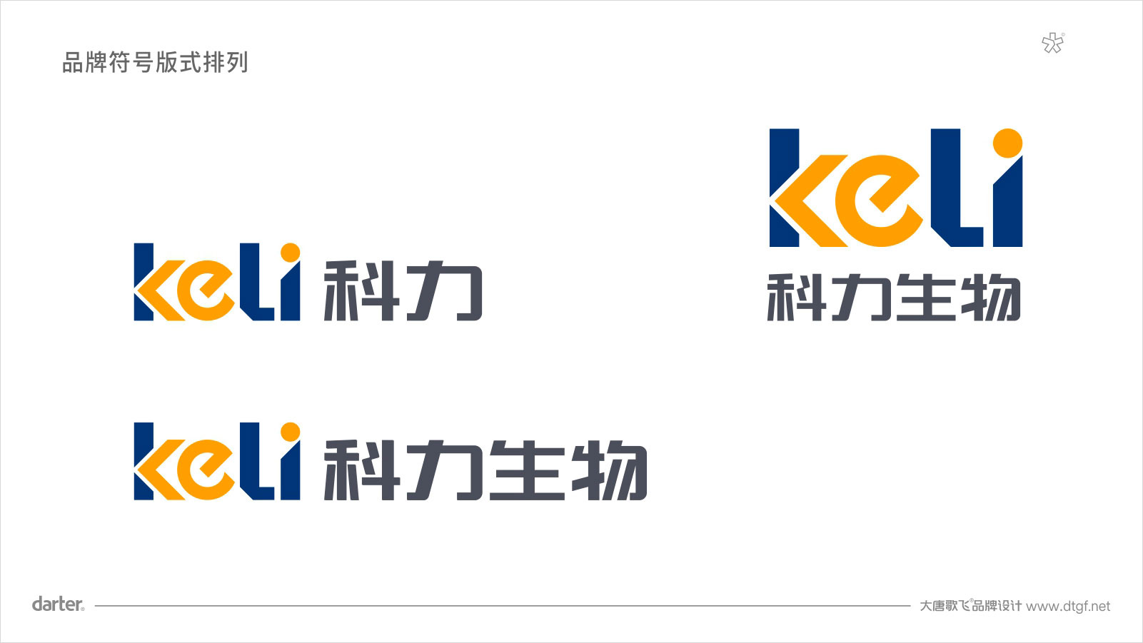 科力生物标志版式 企业VI设计